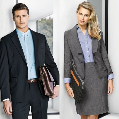 Corporate formal uniforms — suit and business wear